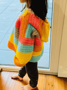 My very first crocheted sweater!