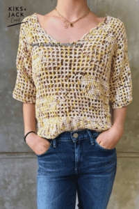 The Quick Easy Summer Crochet Top Free Pattern