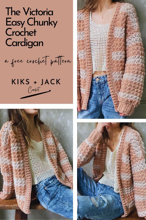 Beginner crochet store cardigan