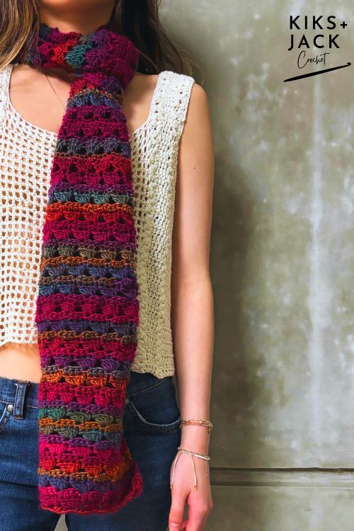 Fast Easy Done in a Day Scarf Free Pattern