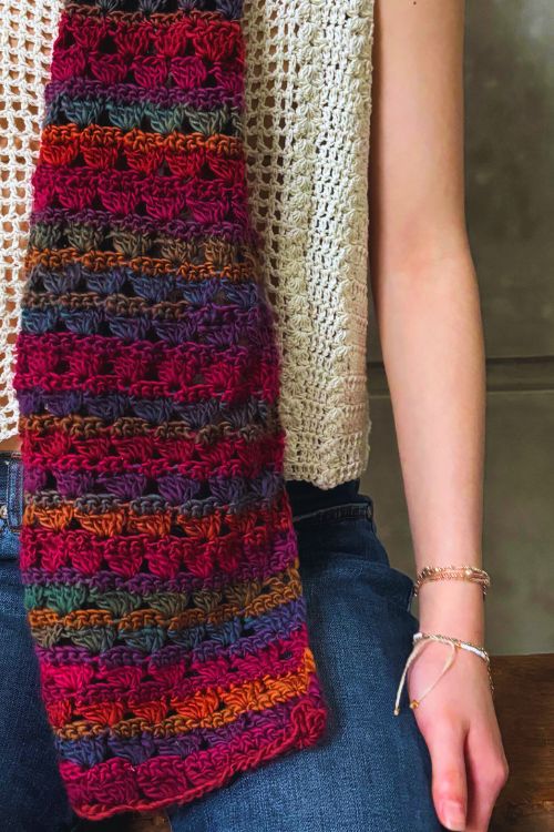 Fast Easy Done in a Day Scarf Free Pattern