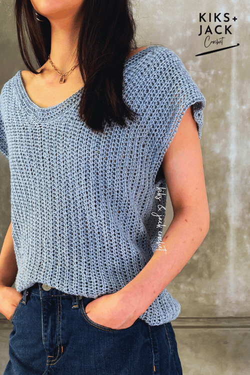The Quinn Fast Summer Crochet Tank Free Pattern