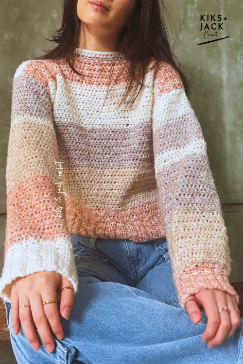 How to Crochet a Basic Sweater Free Pattern
